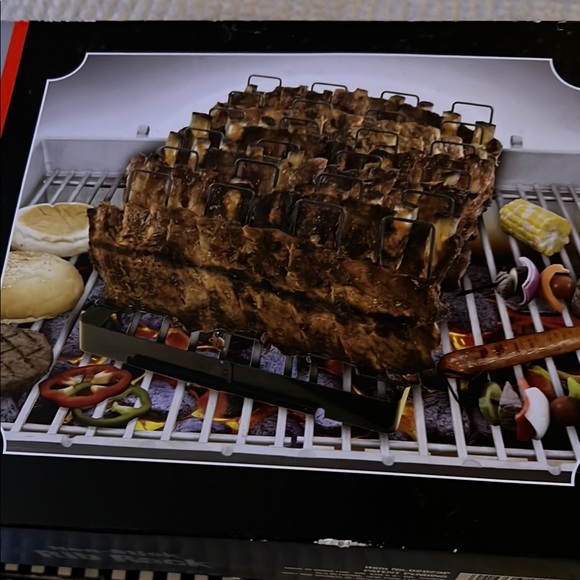 Non-Stick Rib Rack - Black by - Picture 8 of 11